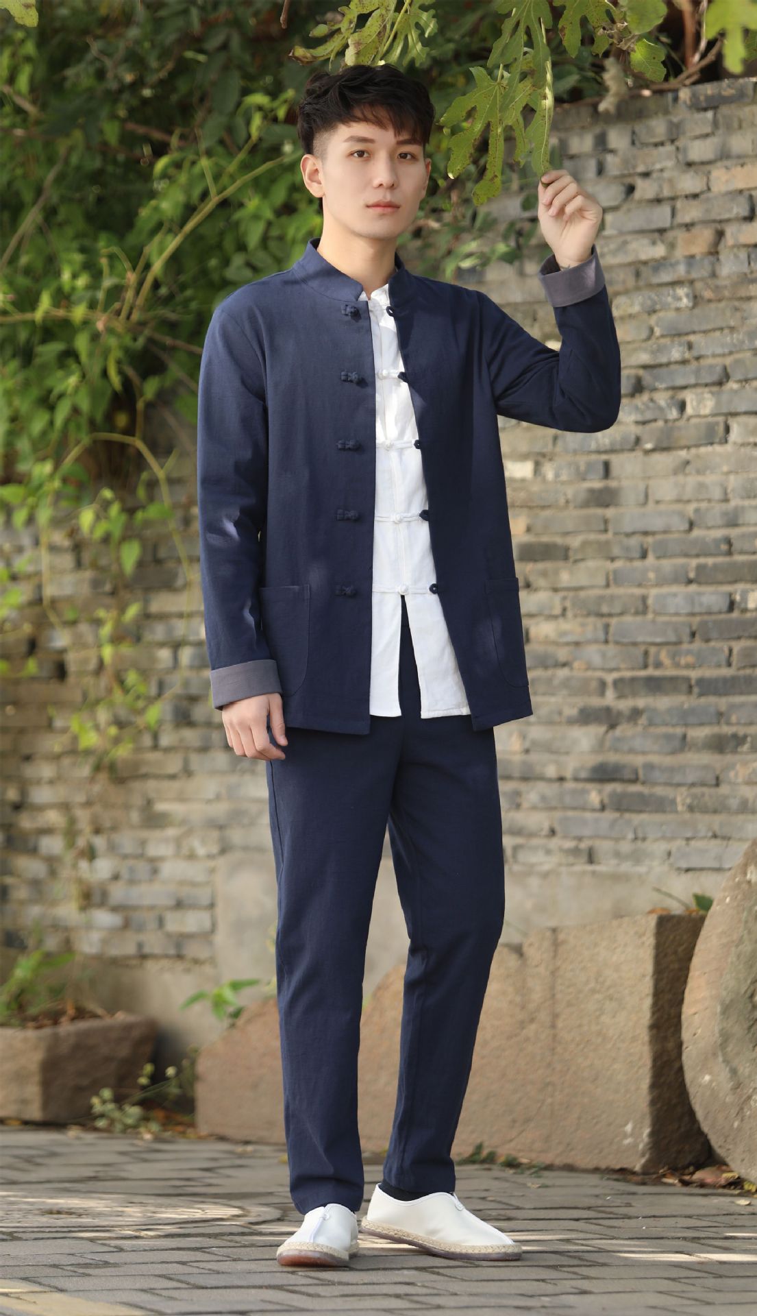 Тибетский синий набор весенних и осенних моделей