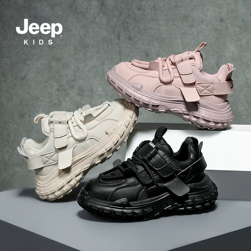 Jeep, детская спортивно-повседневная обувь для отдыха, дышащие универсальные спортивные кроссовки для мальчиков, осень, коллекция 2023, для подростков, мягкая подошва