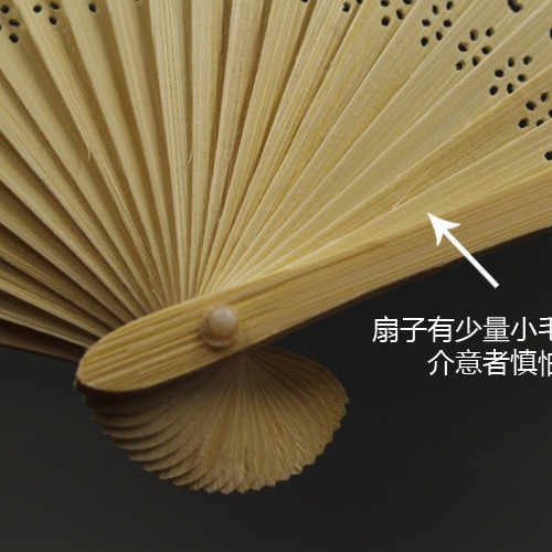 AliExpress Amazon color puro de la boda fan de seda de una sola cara de seda del ventilador de las mujeres regalo de boda extranjera