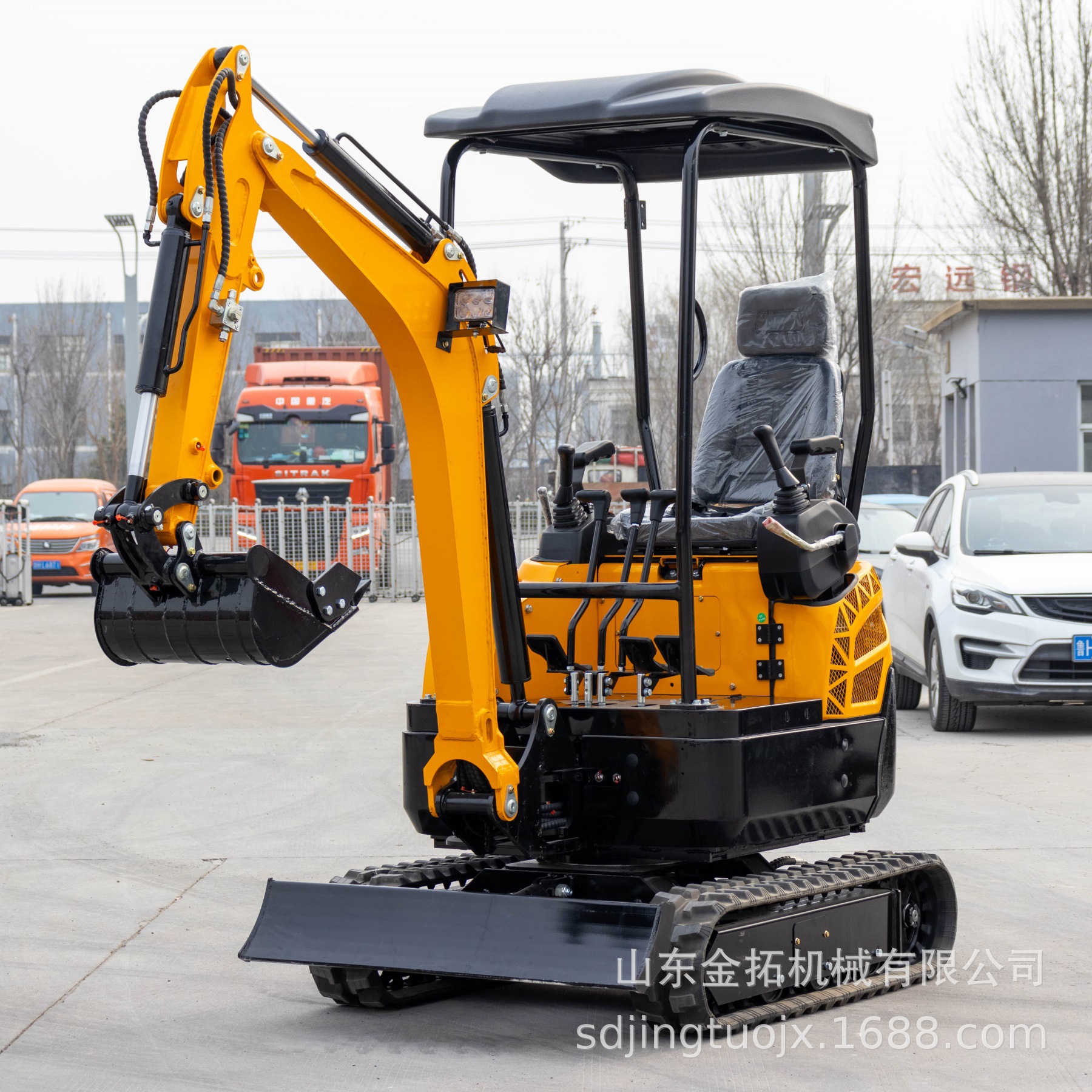 Small agricultural excavator 1.8 tons micro mini excavator Household…