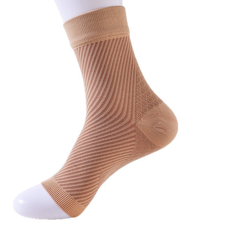 240N crossover sleeve calcetines de presión de tobillo de sarga de transporte de Amazon