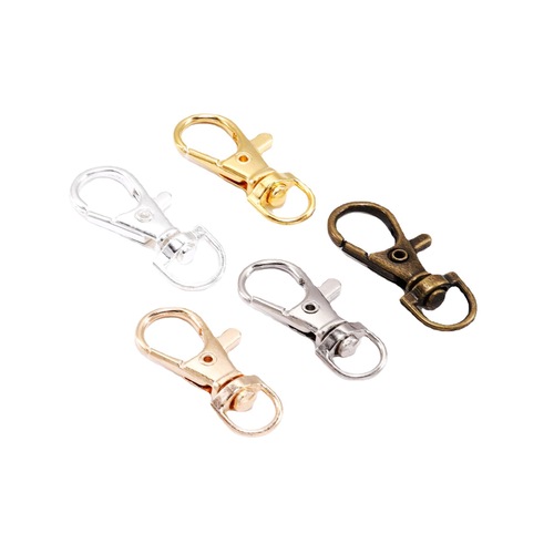 Large lobster buckle diy key ring pendant buckle dog buckle key chain accessories 360 degree luggage hardware buckle buckle