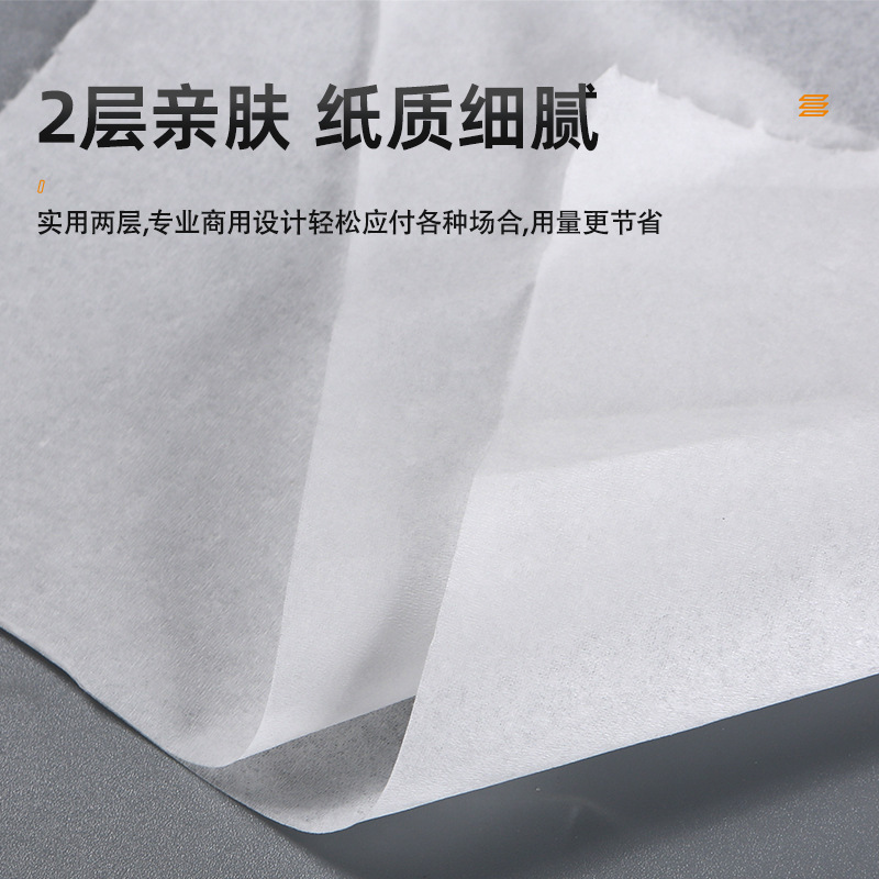 Comercial de 2 capas no golpear papel de papel de papel de pulpa de madera tronco papel higiénico comercio exterior sin perforación de hilo de papel de bobinado sin fácil desgarro de hilo de papel de bobinado