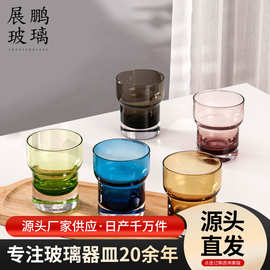 彩色玻璃水杯LSA杯子家用餐厅酒吧聚会夏季啤酒杯源头厂家批发