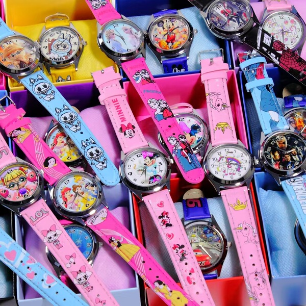 Children's cartoon toy watch for kindergarten