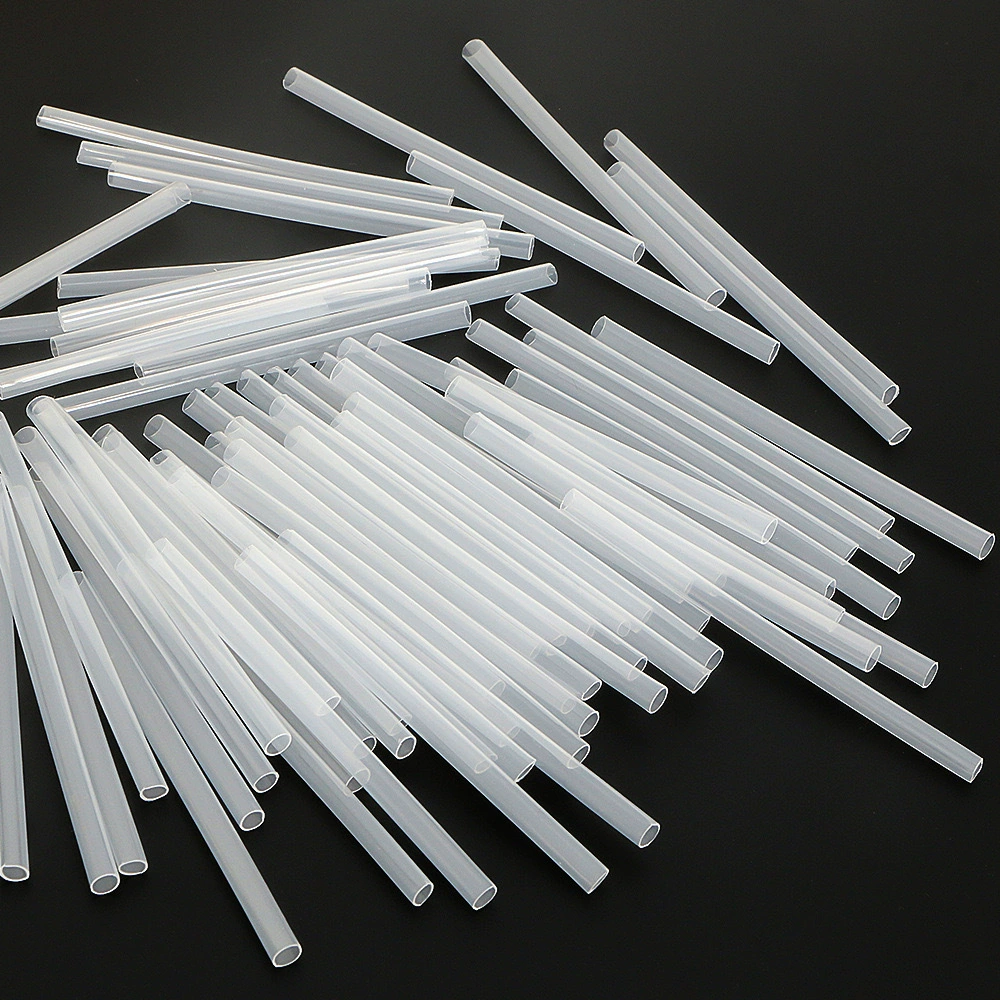 Аксессуары для воздушных шаров 8cm соломинки алюминиевая пленка воздушный шар всасывающая труба прозрачная пластиковая трубка трансграничный надувной реквизит трубки