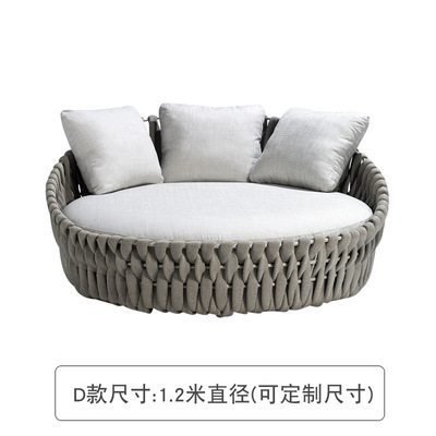 Silla al aire libre Cama de pájaros Cama de jaula de pájaros Silla de caña Patio Balcón Cama de nido de pájaros Piscina Terraza al aire libre