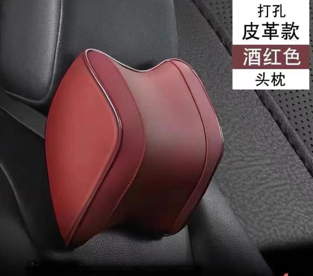 Yibao fuente fabricante coche reposacabezas cuello almohada coche memoria espuma coche almohada lumbar