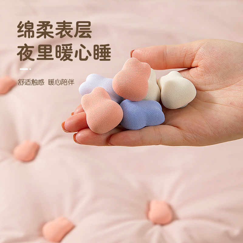 萌兔被子固定器親膚無痕防跑可拆卸學生家用厚薄被子固定器批發