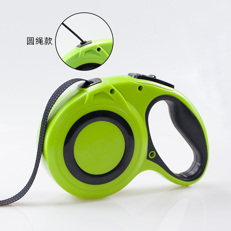 Amazon pet retráctil perro de tamaño medio reflectante caminando correa de tracción de perros recogiendo caja de conveniencia cuerda de tracción retráctil personalizada