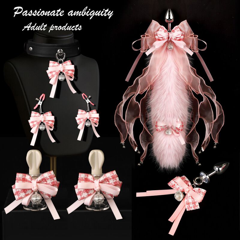New Model Sm Anal Training Detachable Tail Anal Plug Set, Sex Toy Props, Bow Anal Plug Sex Toy New Model Sm Anal Training Detachable Tail Anal Plug Set, Sex Toy Props, Bow Anal Plug Sex Toy