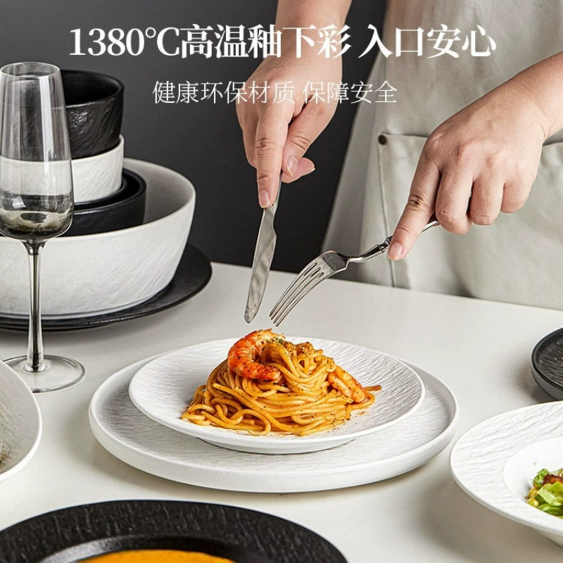 Set, high quality Japanese tableware, ceramic soup bowl