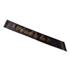 Black golden straps, fashionable decorations, European style