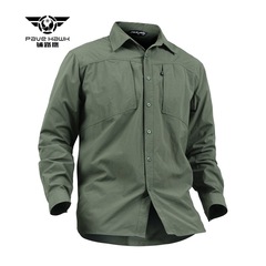 Trailblazer Eagle Quick-Dry Shirt, Plaid Quick-Dry Clothing for Military Enthusiasts, Outdoor Style – PLY-31