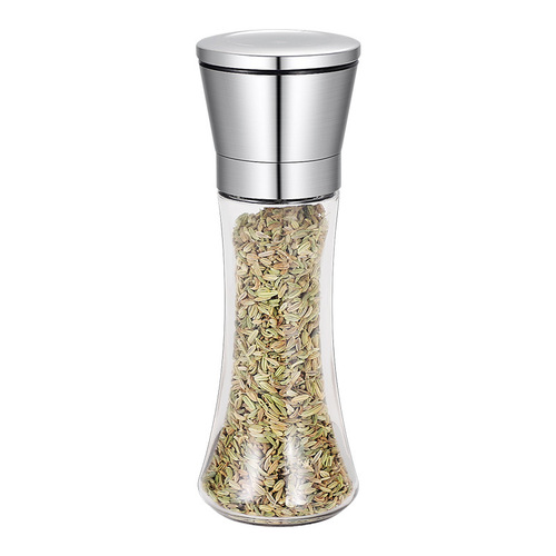 304 stainless steel black pepper grinder household manual black sesame grinding bottle freshly ground peppercorns cumin sea salt