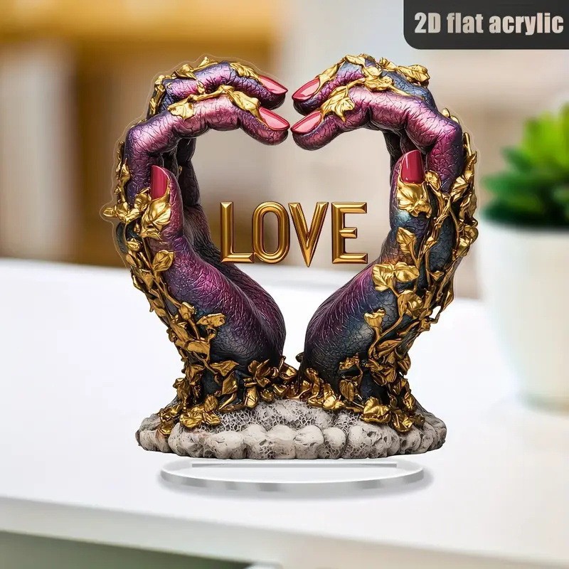 Acrílico transfronterizo decoraciones artesanías en stock decoraciones Día de la Madre Día del Padre Regalos de Navidad Halloween