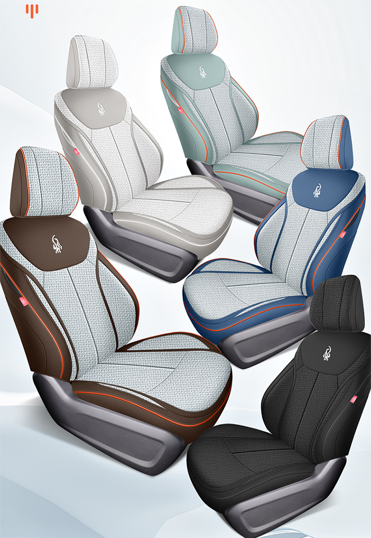 Erez 8 special car seat cover is fully surrounded by four seasons universal linen fabric cushion breathable seat cover cushion