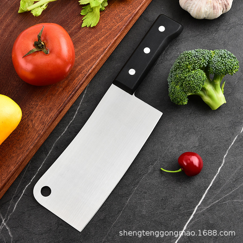 Juego de tarjeta de succión de ocho piezas de cocina Cuchillo de PP de acero inoxidable Cuchillo de chef Cuchillo de fruta Cuchillo de cocina Cuchillo de cocina Cuchillo de carne