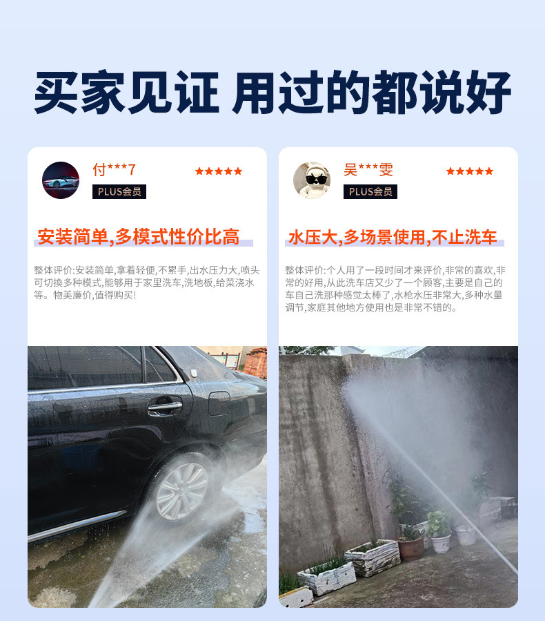 220v High Pressure Car Washer Portable