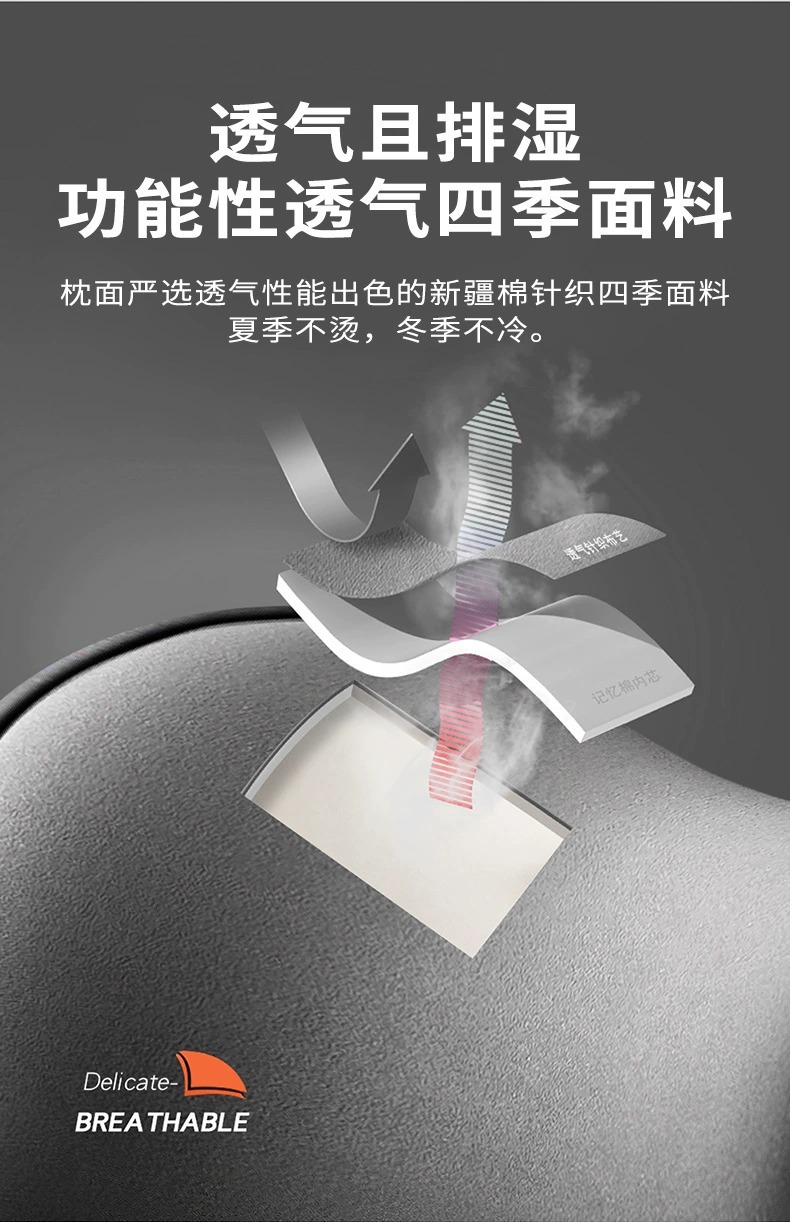 [Support Printing Car logo] Headrest Neck Pillow Waist Support Waist Support Magotan Sagitar Passat Pillow Memory Cotton