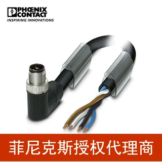 代理菲尼克斯 电源线 - SAC-4P-M12MRT/ 1,0-PUR - 1408816
