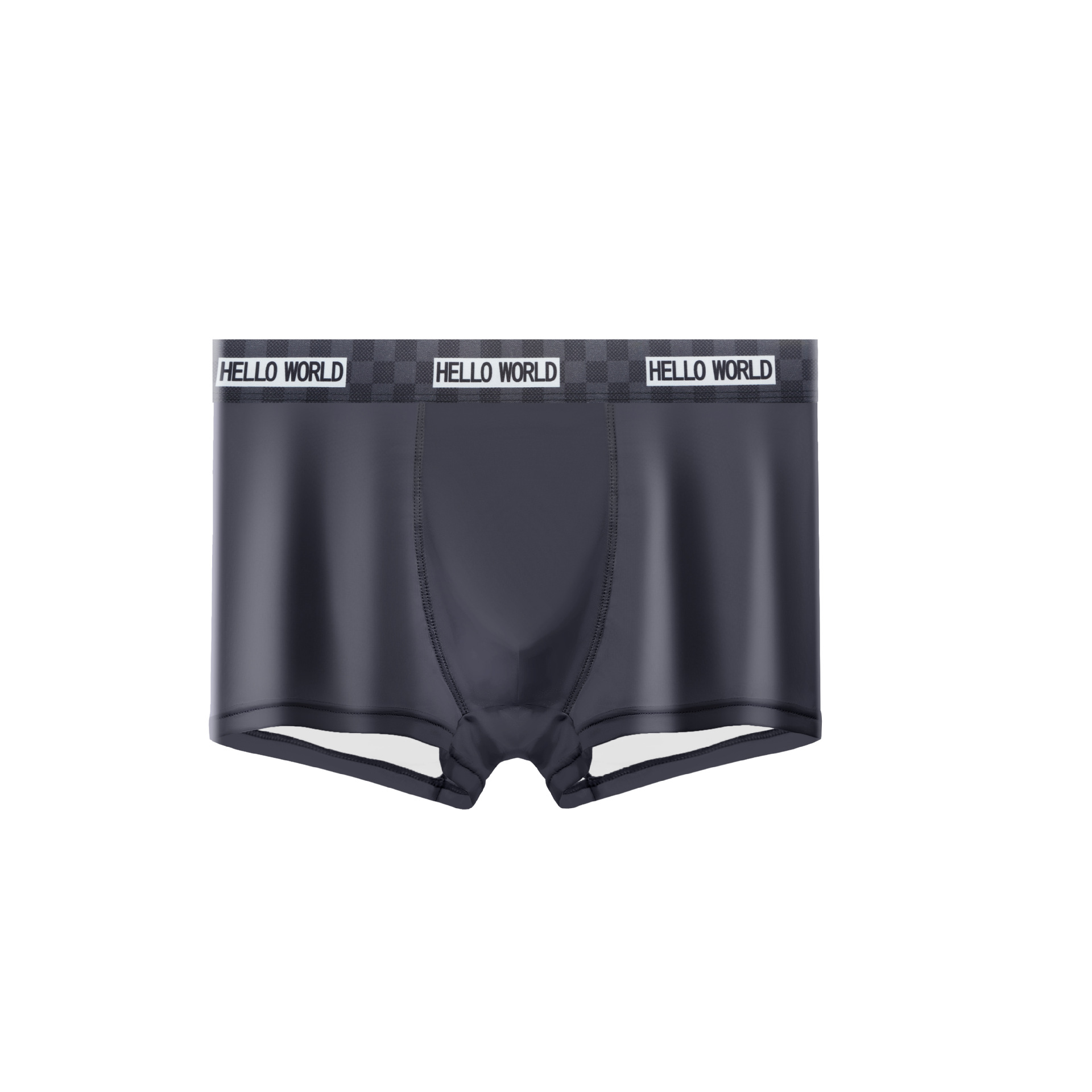 Ropa interior de los hombres del verano Delgado antibacteriano transpirable niños hielo seda Boxer shorts sin costuras juventud más tamaño ropa interior hombres