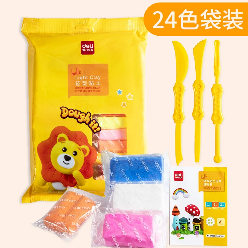 Ultra light clay, plasticine, children's toy, set