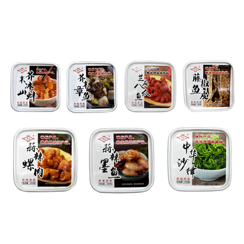 Japanese-style Appetizer Small Sushi Dishes SeafoodTL Octopus Kelp Snail Meat Household Small Packaging 200g