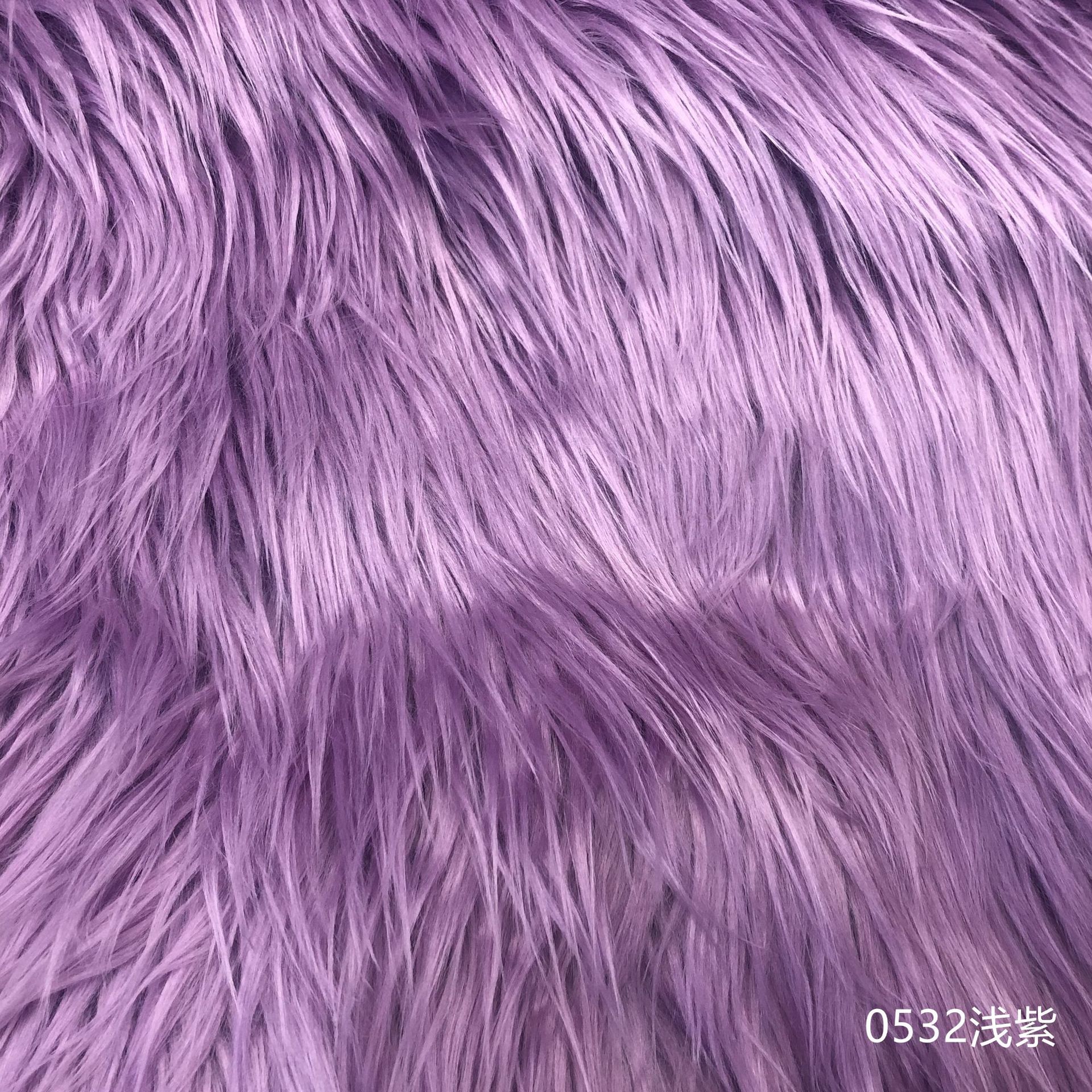80 - 100MM cabello largo rollo de lana de playa caída de agua cabello de pelo de muñeca tela de ropa bolsa