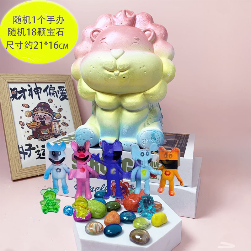 考古学発掘おもちゃ恐竜化石宝石子供の教育手作り diy ブラインドボックス手作りストール宝化石発掘|undefined