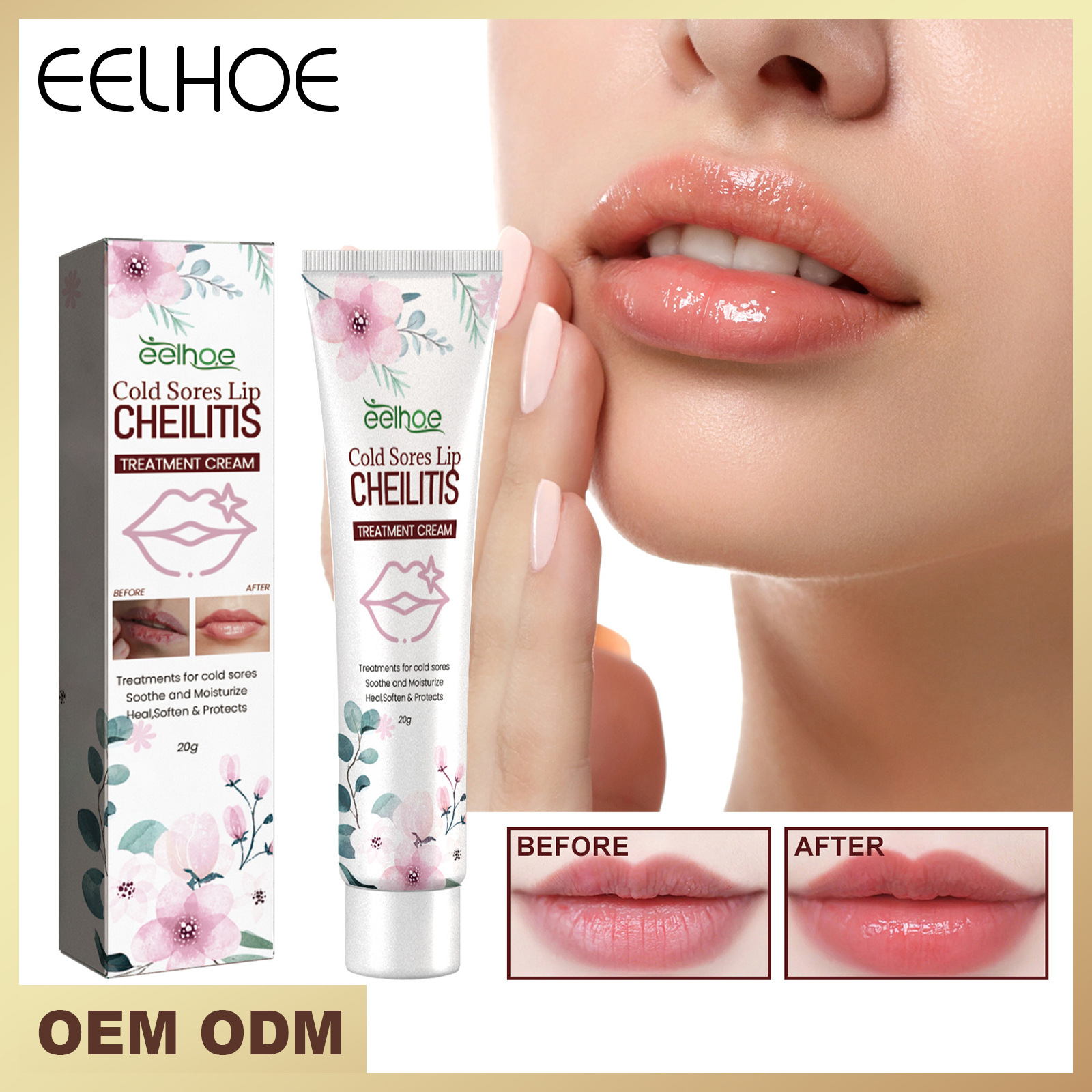 Crema reparatoare deschide liniile buzelor, hidratează buzele, hidratează, repară și previne crăpăturile uscate s, , s,_voghion.com