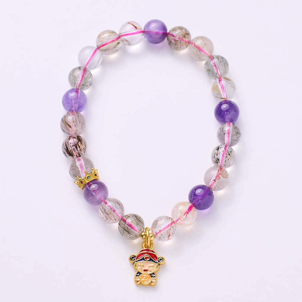 Organic crystal bracelet, Chinese style