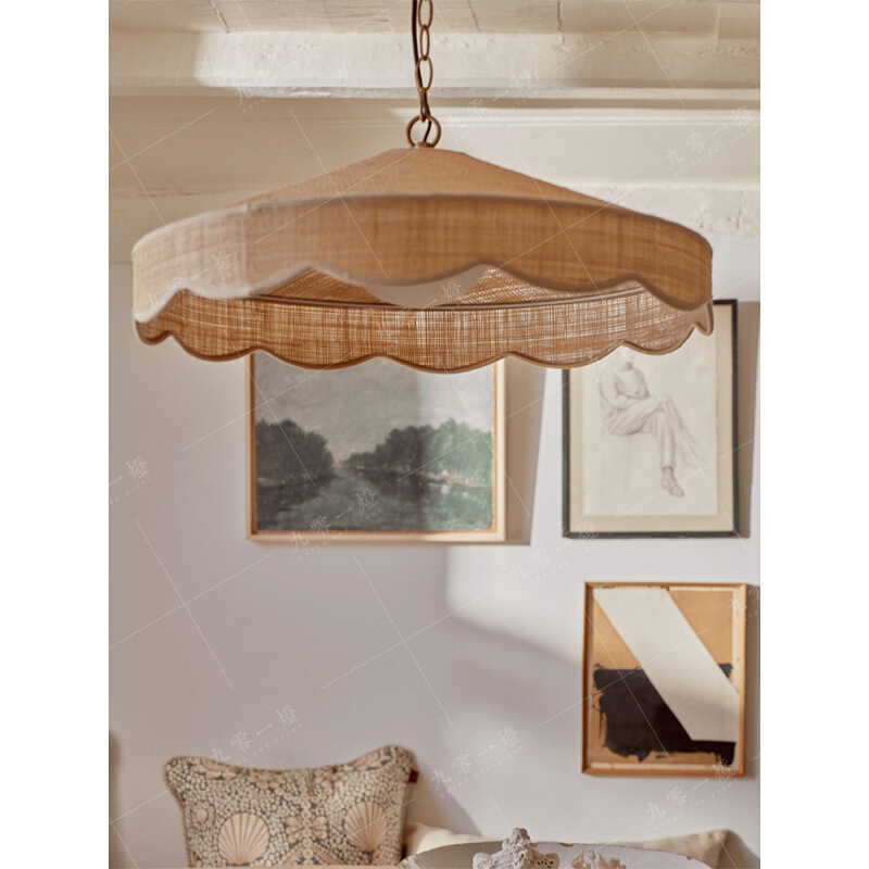 Medieval South Sea Style Living Room, Bedroom, Restaurant Chandelier, Japanese Style Wabi-Sabi Style B&B Tea Room, Retro Bohemian Lamps