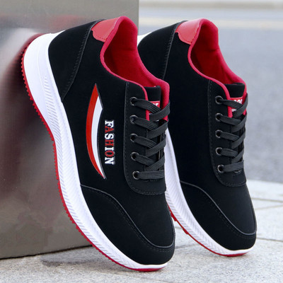 Zapatos de hombre al por mayor 2023 nueva tendencia de Four Seasons zapatos casuales salvajes solo algodón opcional polar forrado cálido hombres zapatilla de deporte