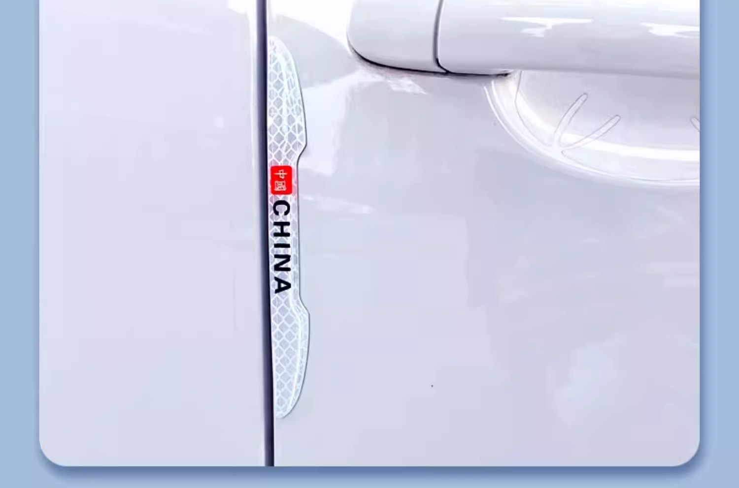 Car door anti-collision strip car supplies high-grade anti-collision scratch protection car stickers door side rearview mirror rubber strip
