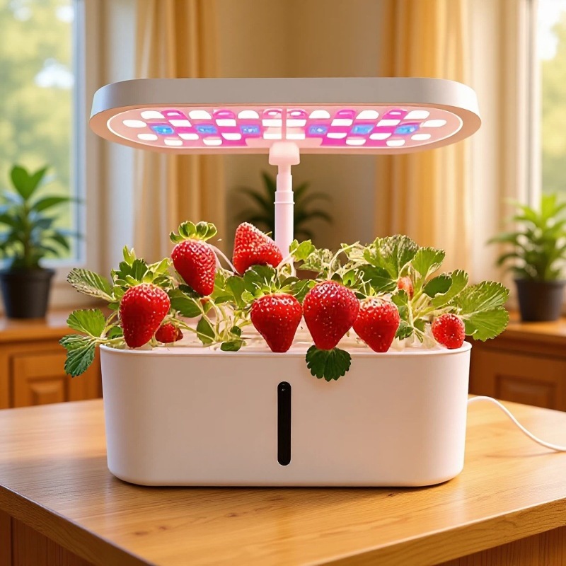 室内植物生长机多光谱led水培种植机仿日照灯蔬菜花卉植物生长机