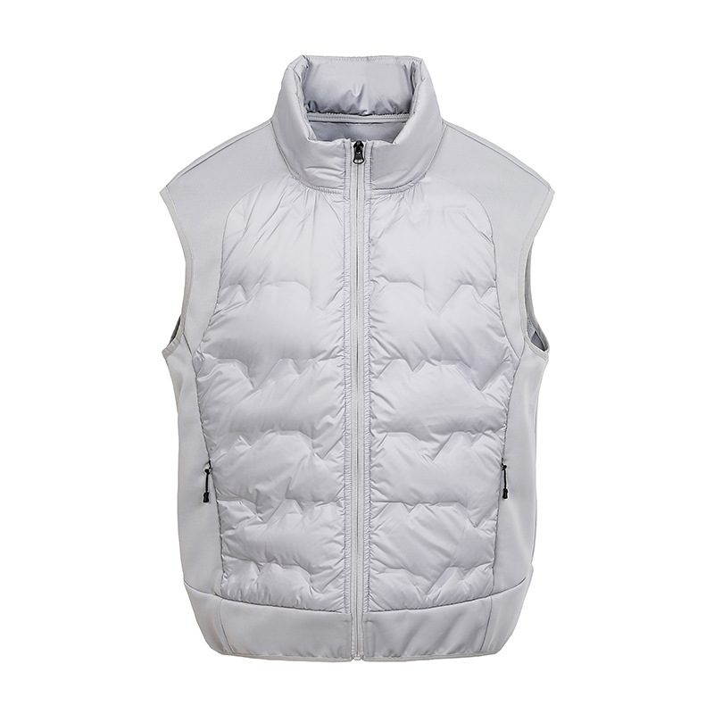 Down Vest Men's Winter 2025 New Thickeneded Warm Vest Outer Vest Boys Jacket Stand Collar Casual Down Vest Men's Winter 2025 New Thickeneded Warm Vest Outer Vest Boys Jacket Stand Collar Casual