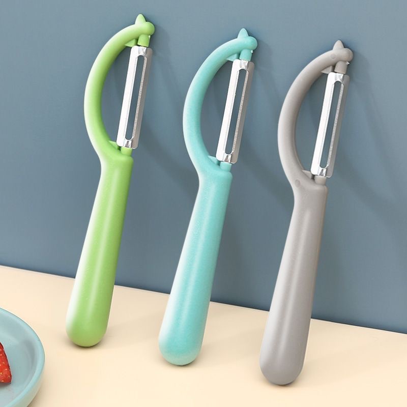 Stainless steel multi-functional peeler and scraper, kitchen home use, potato fruit and vegetable peeler and scraper, fruit knife, melon and gourd peeler
