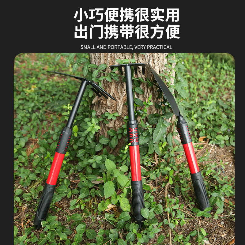 Conjunto de tres piezas de herramientas de Ganhai plantación de hortalizas plantando flores que crecen flores suculentas pala de flores pala de jardinería pala pequeña