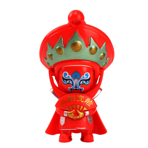 Sichuan Opera Face Changing Doll Toy Peking Opera Face Makeup Doll Doll Children's Toy China Gift for Elderly