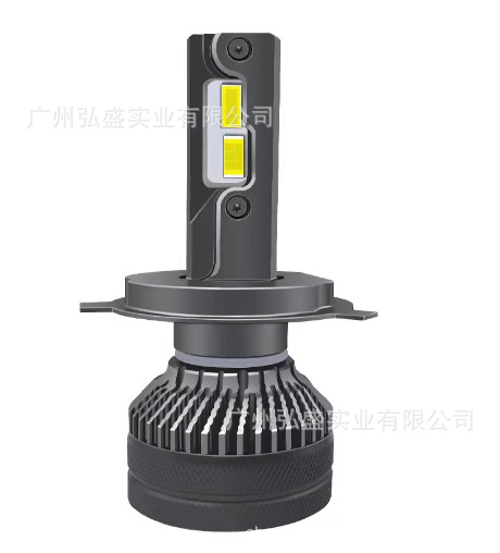 Tcyato Cross-Border Exclusive Supply T50 Single-Sided Dual Copper Tube 55W Decoding Car Led Headlight Bulb Ultra-Bright Strong Light