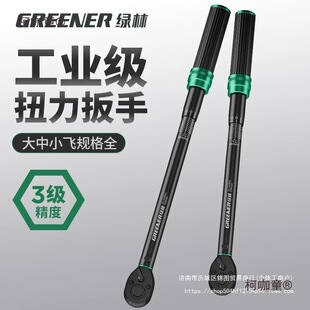 Green Forest Torque Wrench High-Precision Adjustable Torque Kilogram Wrench Spark Plug Bicycle Auto Metabo