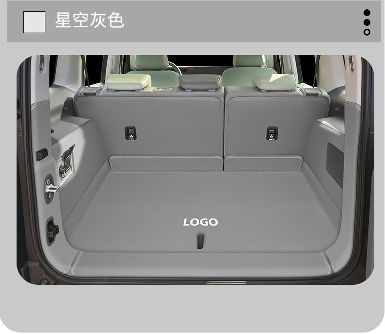 2026 Beijing BJ40 extended range trunk mat, full coverage Beijing BJ40e trunk mat accessories, modification parts