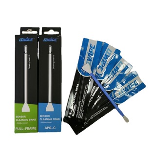 Cleaning dual-purpose double-head boxed 10-pack SLR camera CCD sensor dust-free cotton swab cleaning wipe stick