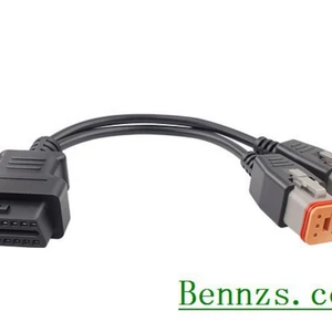 Harley 4-pin + 6-pin Motorcycle Diagnostic Line 4pin 6pin 2in1 for Harley Davidson