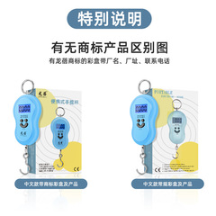 手提電子秤家用50kg手提秤迷你便攜式電子稱食物彈簧行李稱重克稱