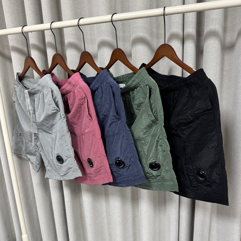 Cross-Border Am Cp Company Summer Metallic Reflective Nylon Shorts Street Fashion Casual Outdoor Shorts Cross-Border Am Cp Company Summer Metallic Reflective Nylon Shorts Street Fashion Casual Outdoor Shorts