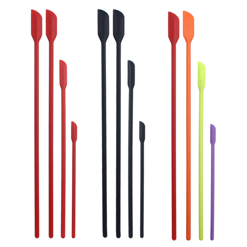 Cosmetic Bottle scraper single Mini small tip scraper jam scraper spoon 4-piece set cooking spatula baking tools