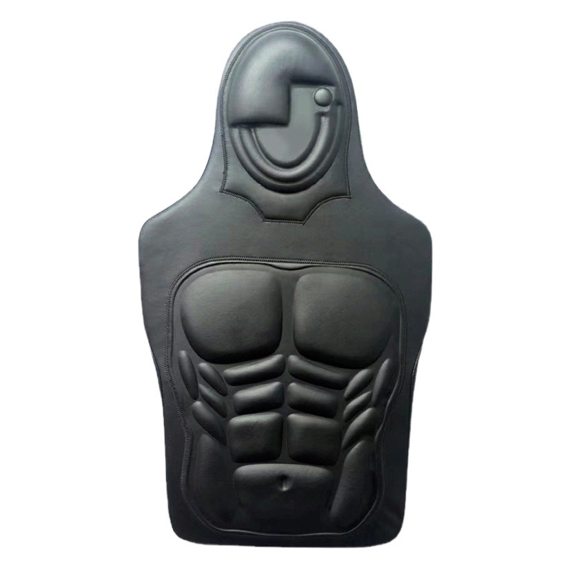 No-Drill Human-Shaped Leather Boxing Wall Target Muay Thai Sanda Training Target Wall Target Punching Bag Fighting Training