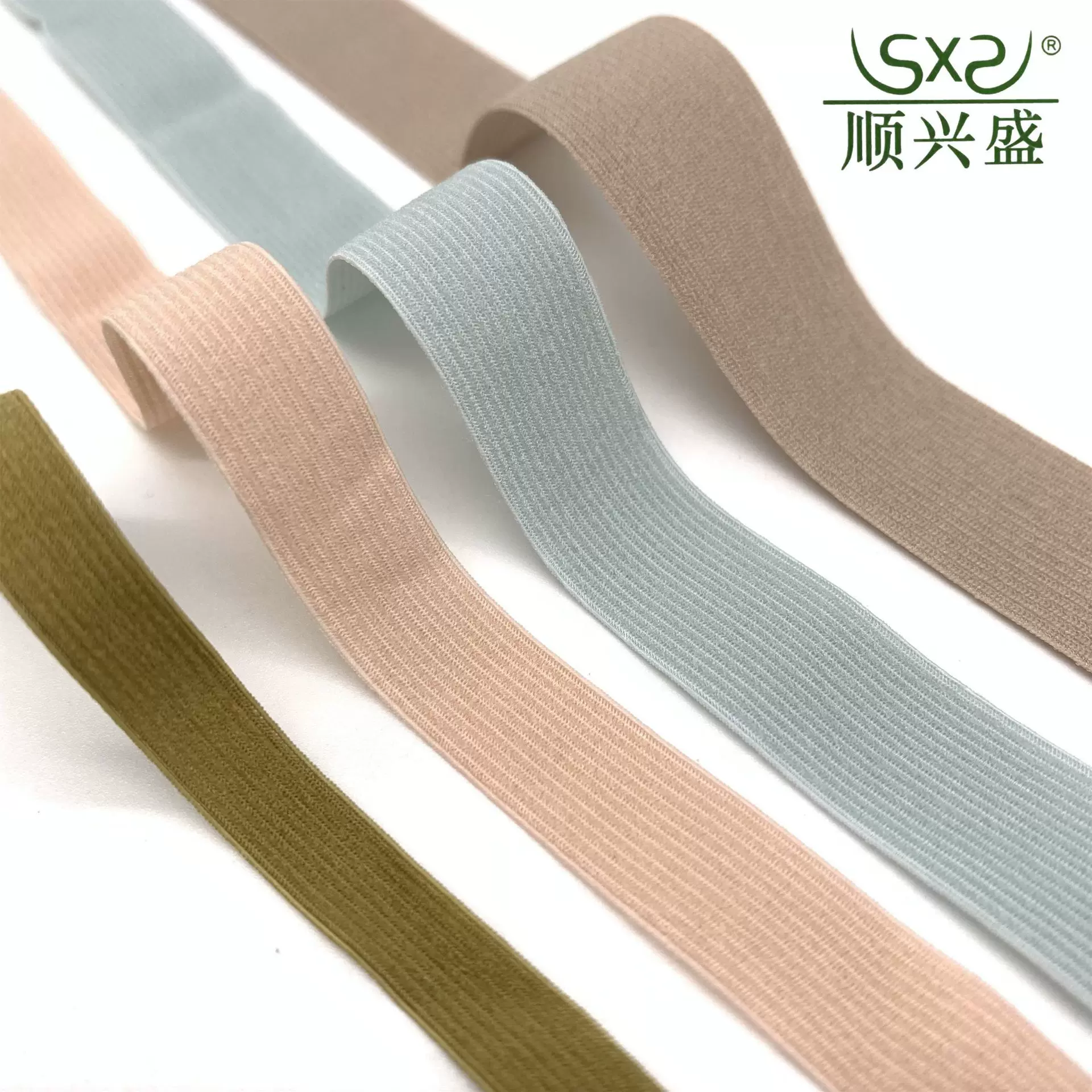 超薄橡筋无缝内裤腰头裤脚辅料弹力带  童装柔软舒适锦纶松紧带